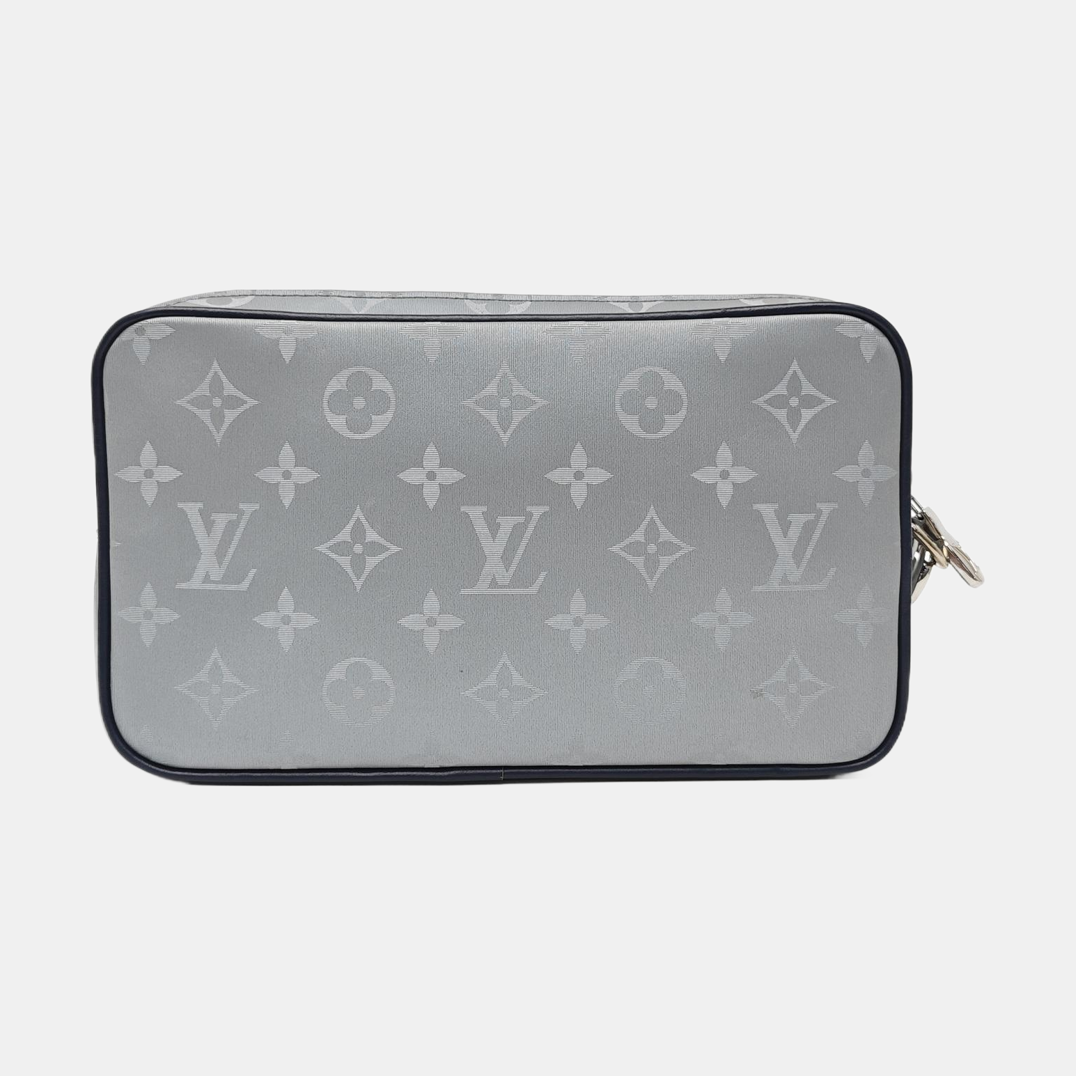 ALPHA Monogram Coated Canvas Silver