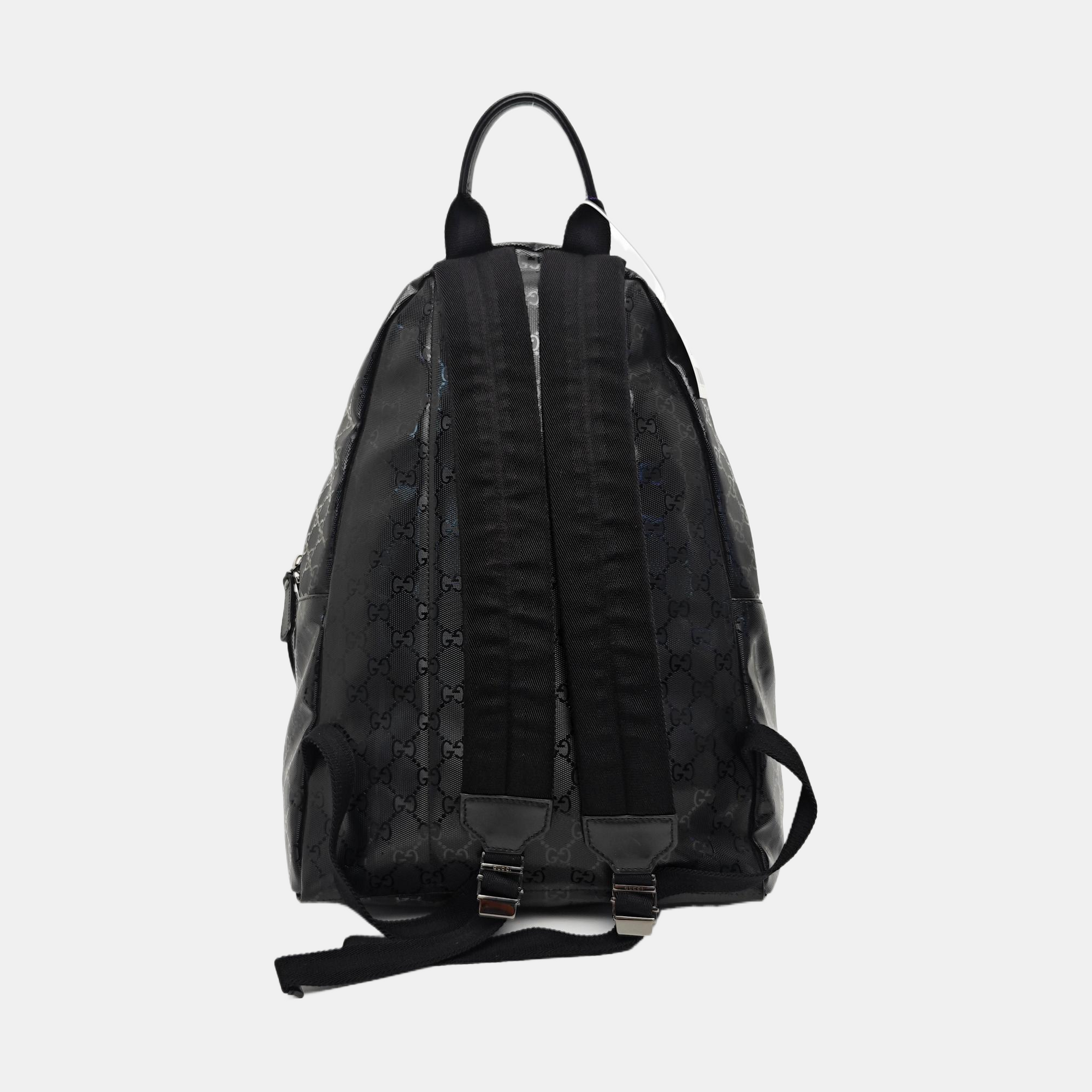 Signature Monogram Coated Canvas Black