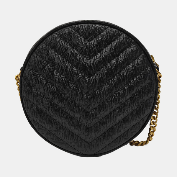 VINYLE Quilted Calfskin Black