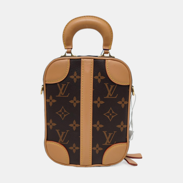 VALISETTE Monogram Coated Canvas Brown