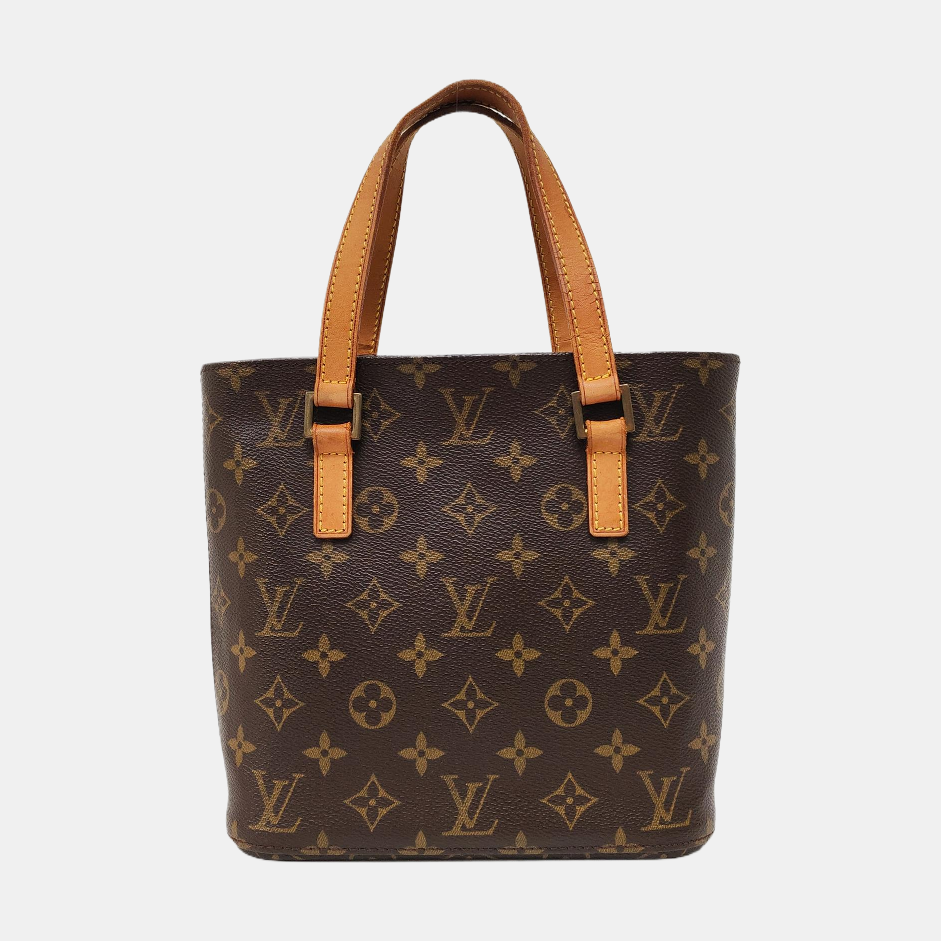 VINTAGE VAVIN PM Monogram Coated Canvas Brown