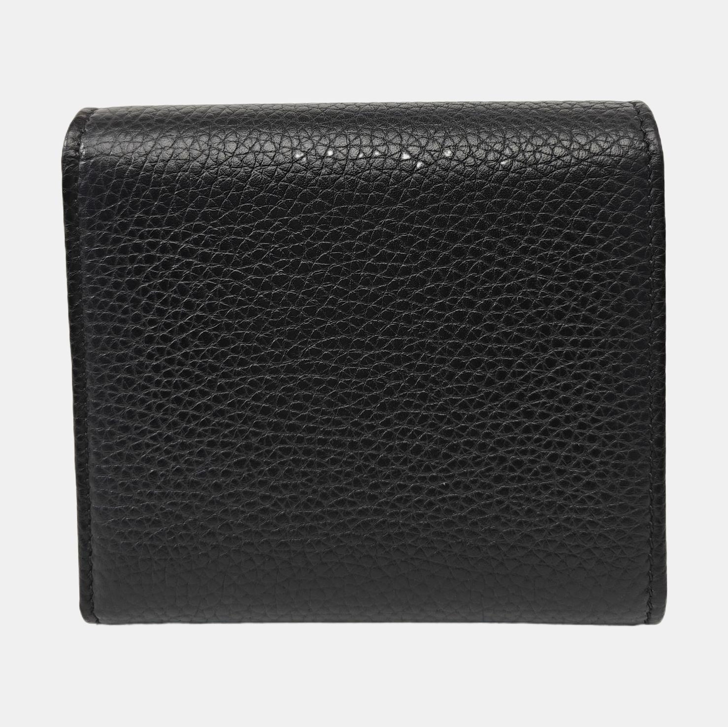 Soho Calfskin Black Wallet