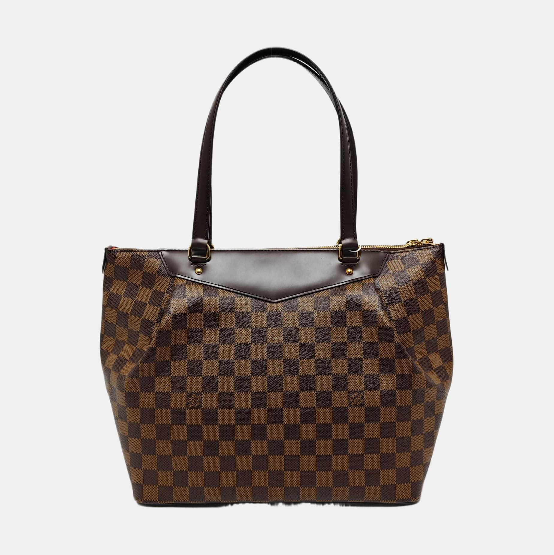 WESTMINSTER GM Damier Ebene Coated Canvas Brown
