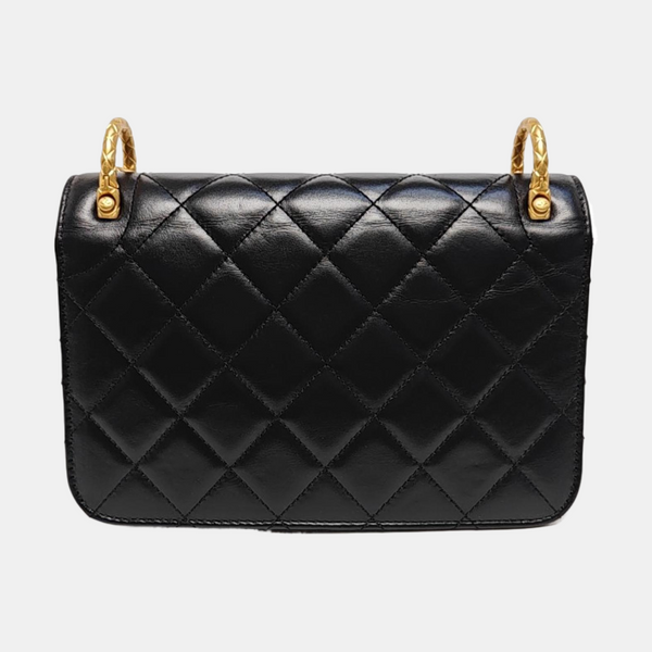 Quilted Calfskin Black