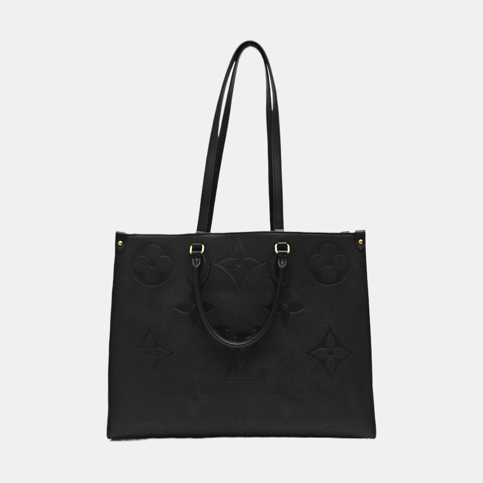 ONTHEGO GM Monogram Calfskin Black