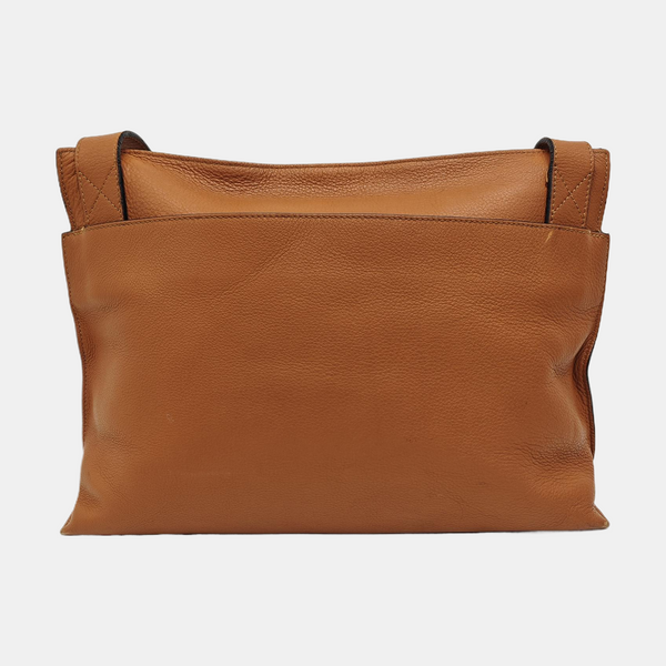 T Messenger Calfskin Brown
