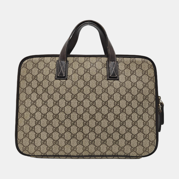 Duffle Monogram Coated Canvas Brown