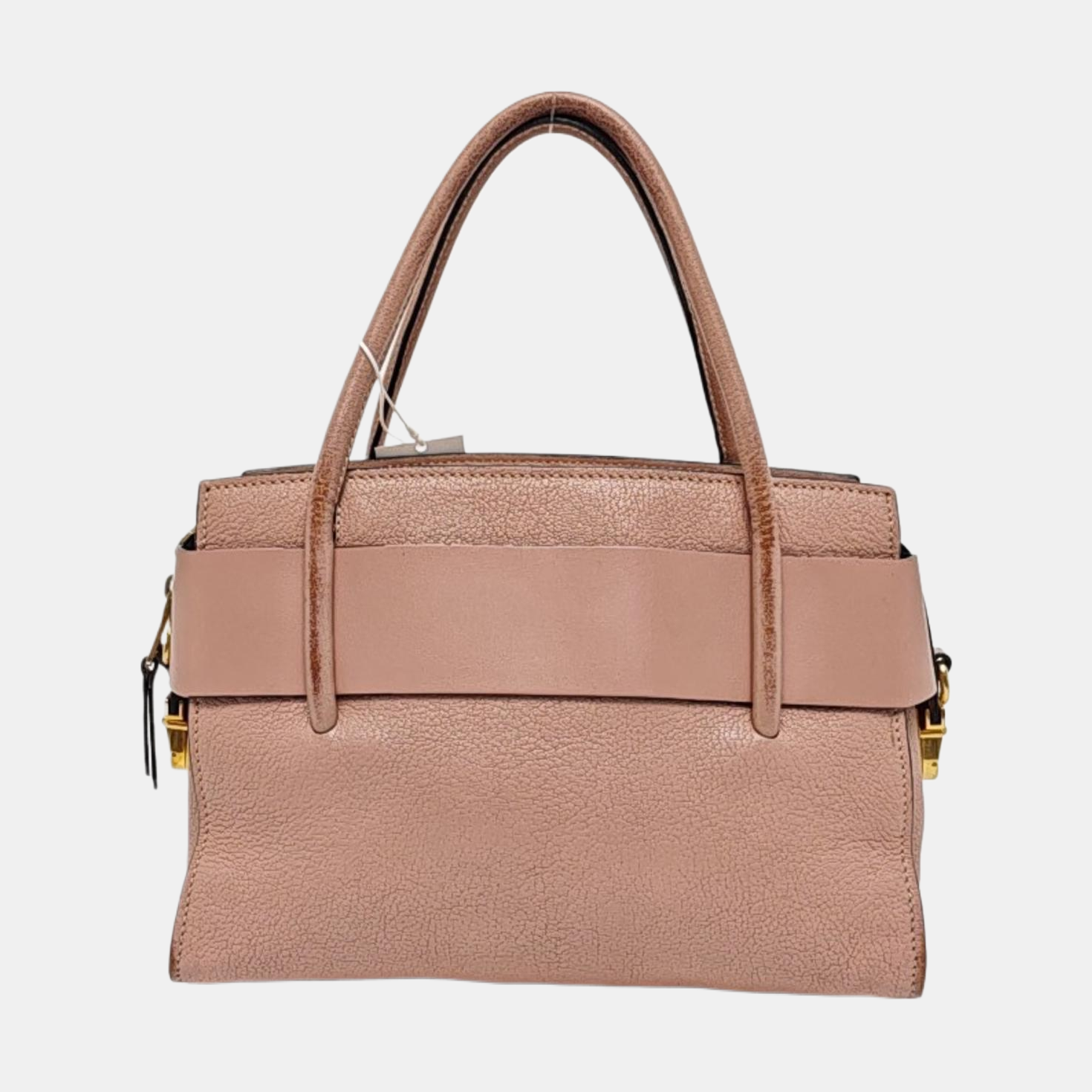 Calfskin Tote Bag Pink