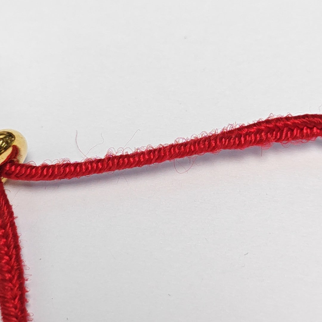 Fabric Red Bracelet