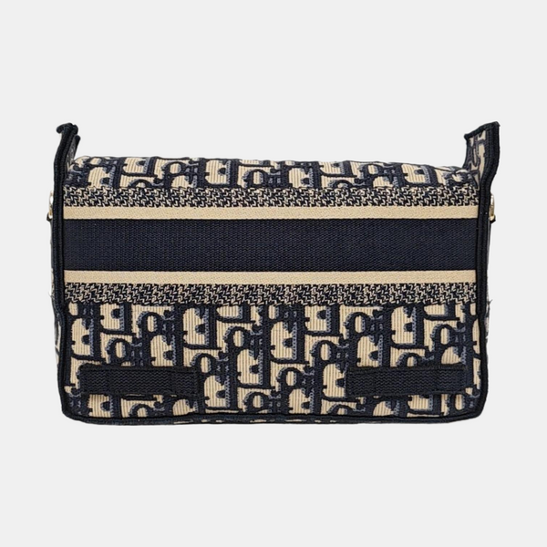 Diorcamp Small Oblique Canvas Blue