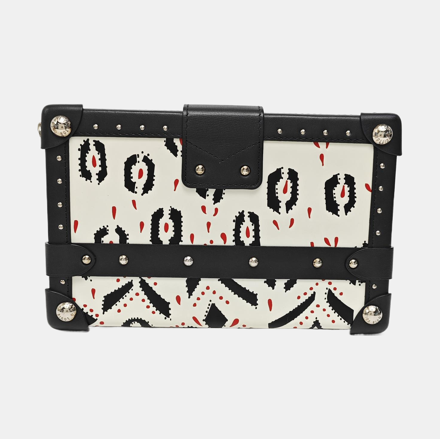 PETITE MALLE PM Calfskin White