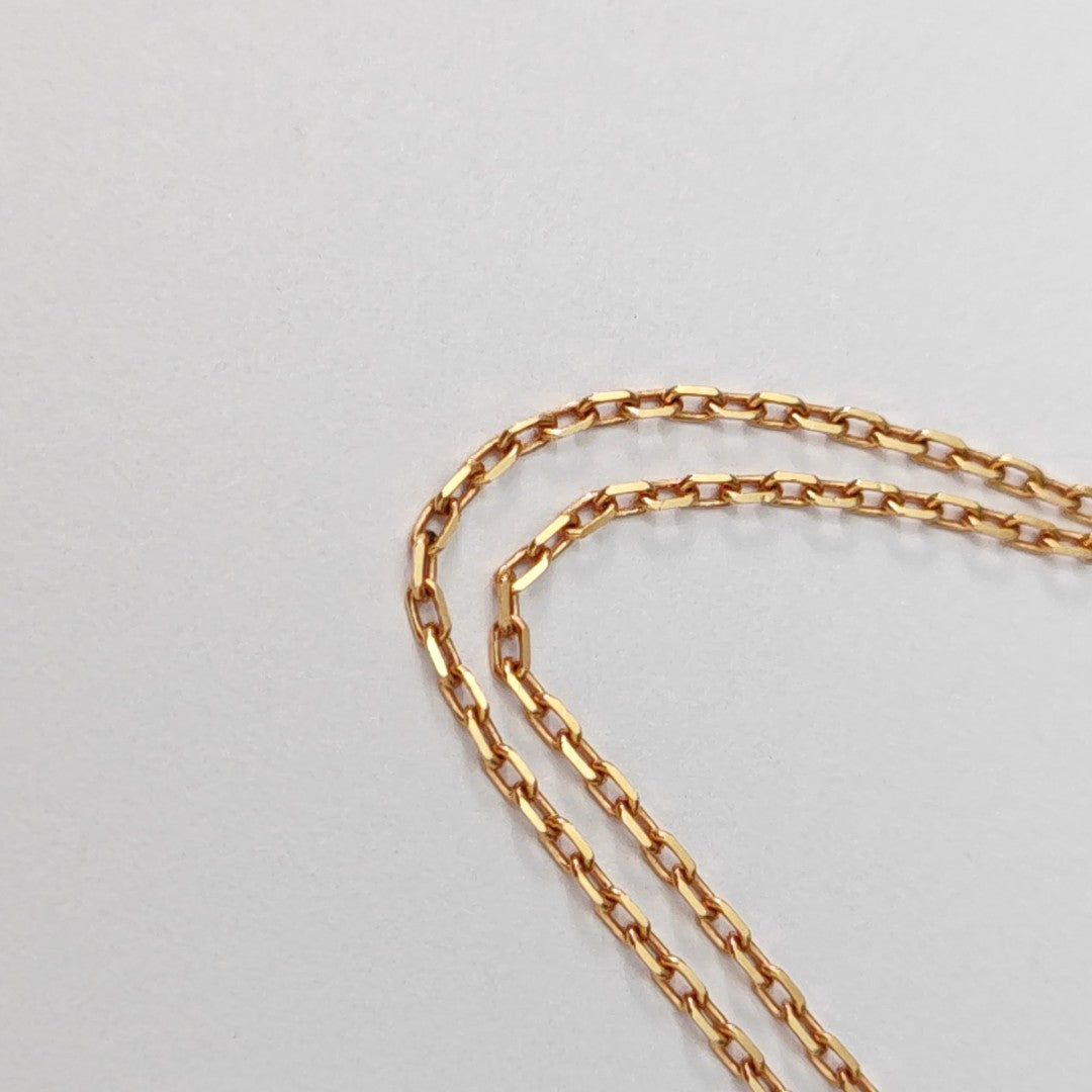 18k Gold Rose Gold Necklace