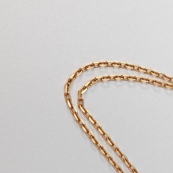 18k Gold Rose Gold Necklace
