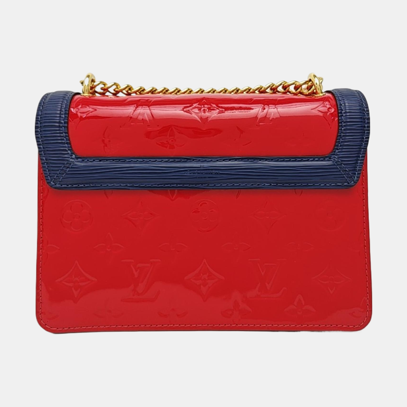 WYNWOOD Monogram Patent Leather Red