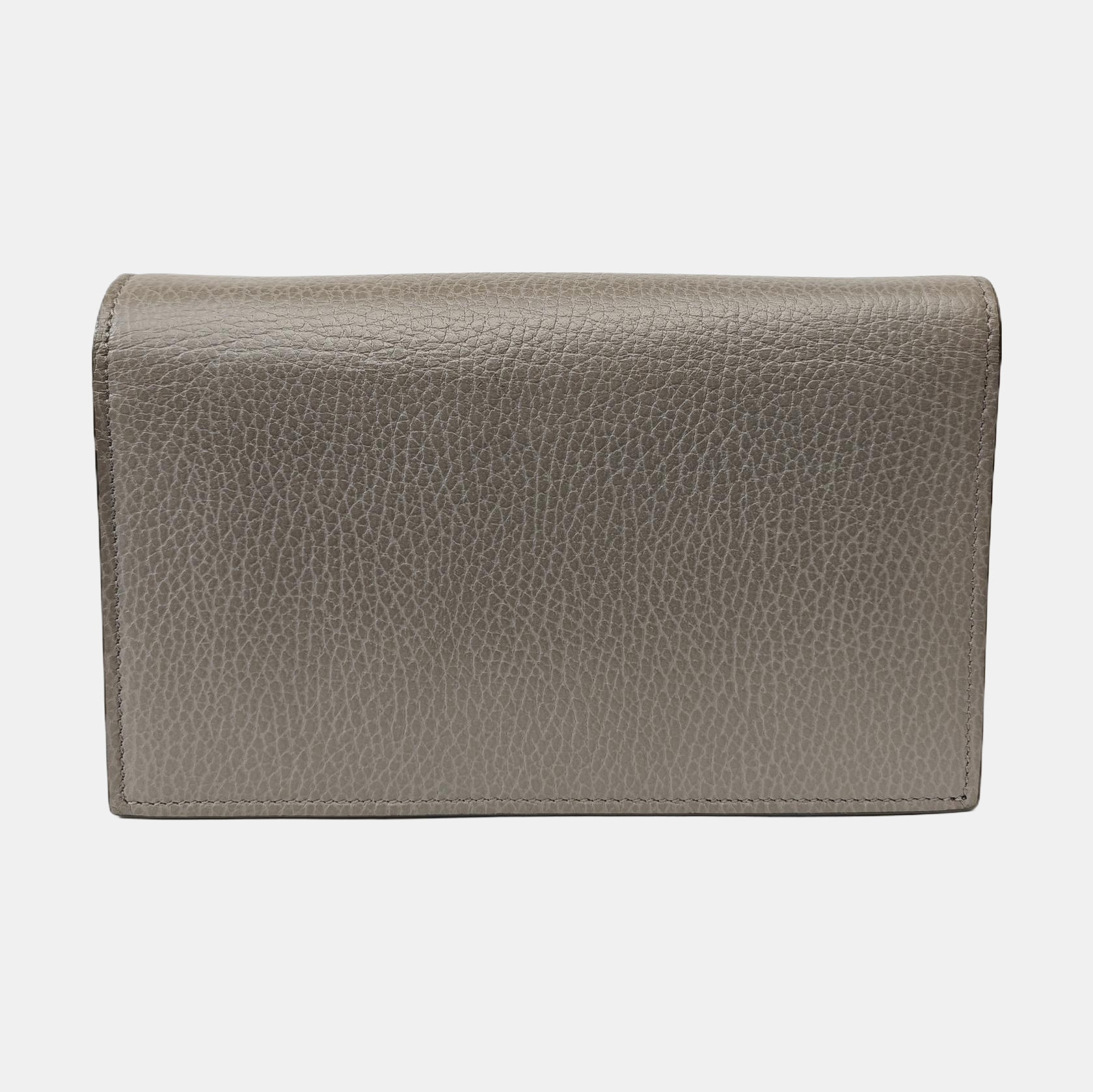 Interlocking G Small Calfskin Gray