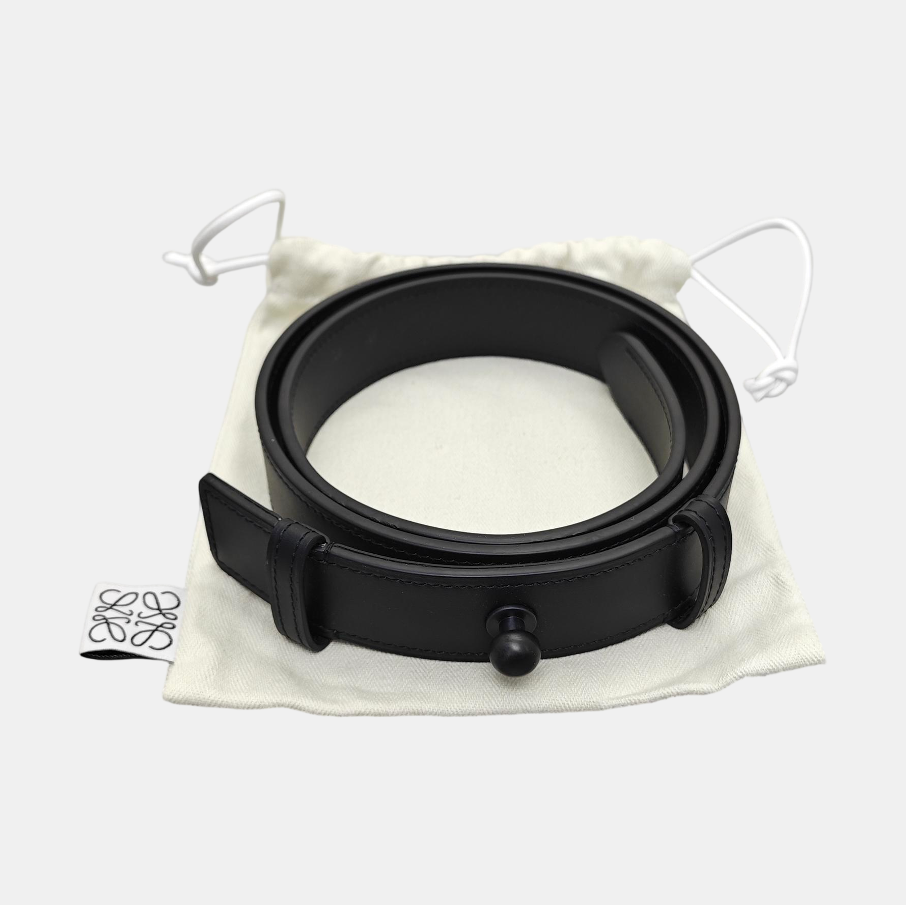 Leather Belt Black