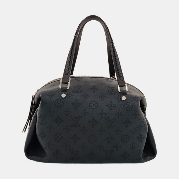 ASTERIA Monogram Calfskin Black
