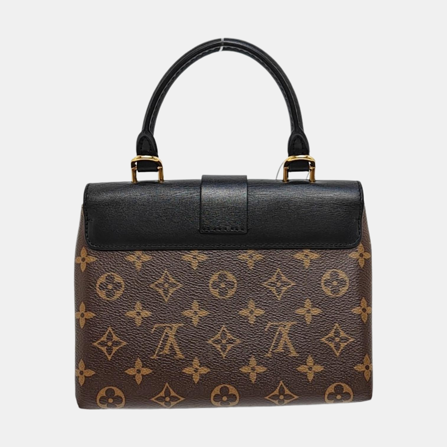 LOCKY BB Monogram Coated Canvas Brown