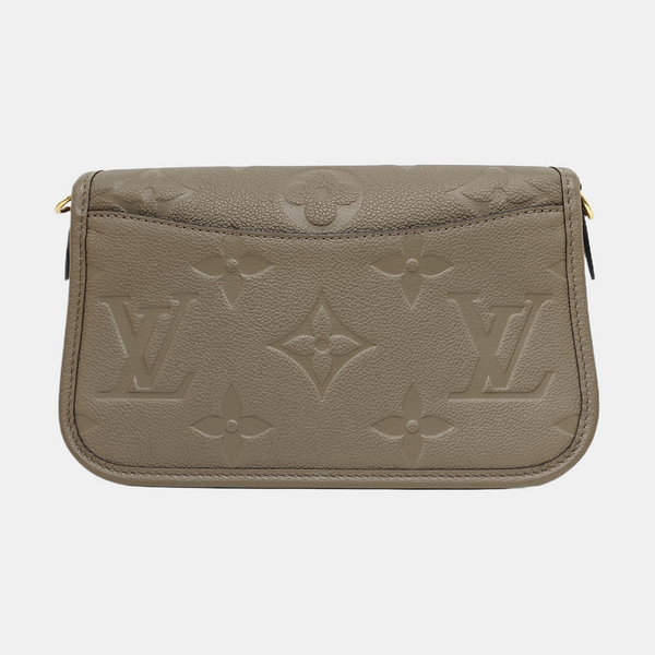 DIANE Monogram Calfskin Gray