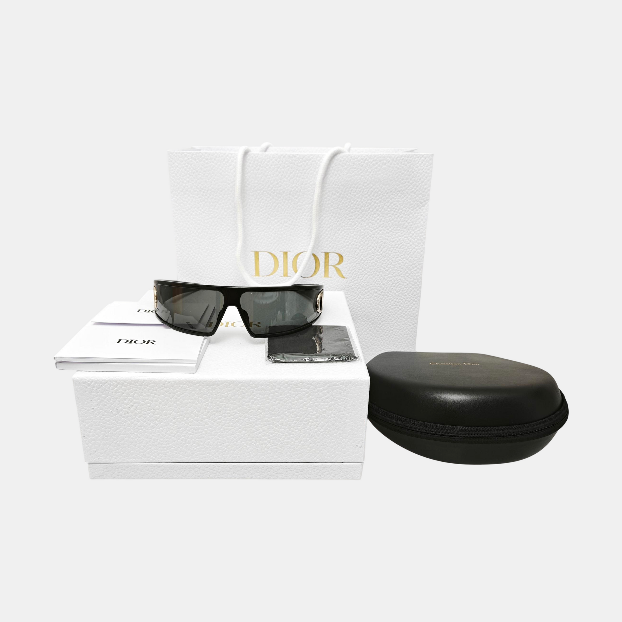 Synthetic Sunglasses Black