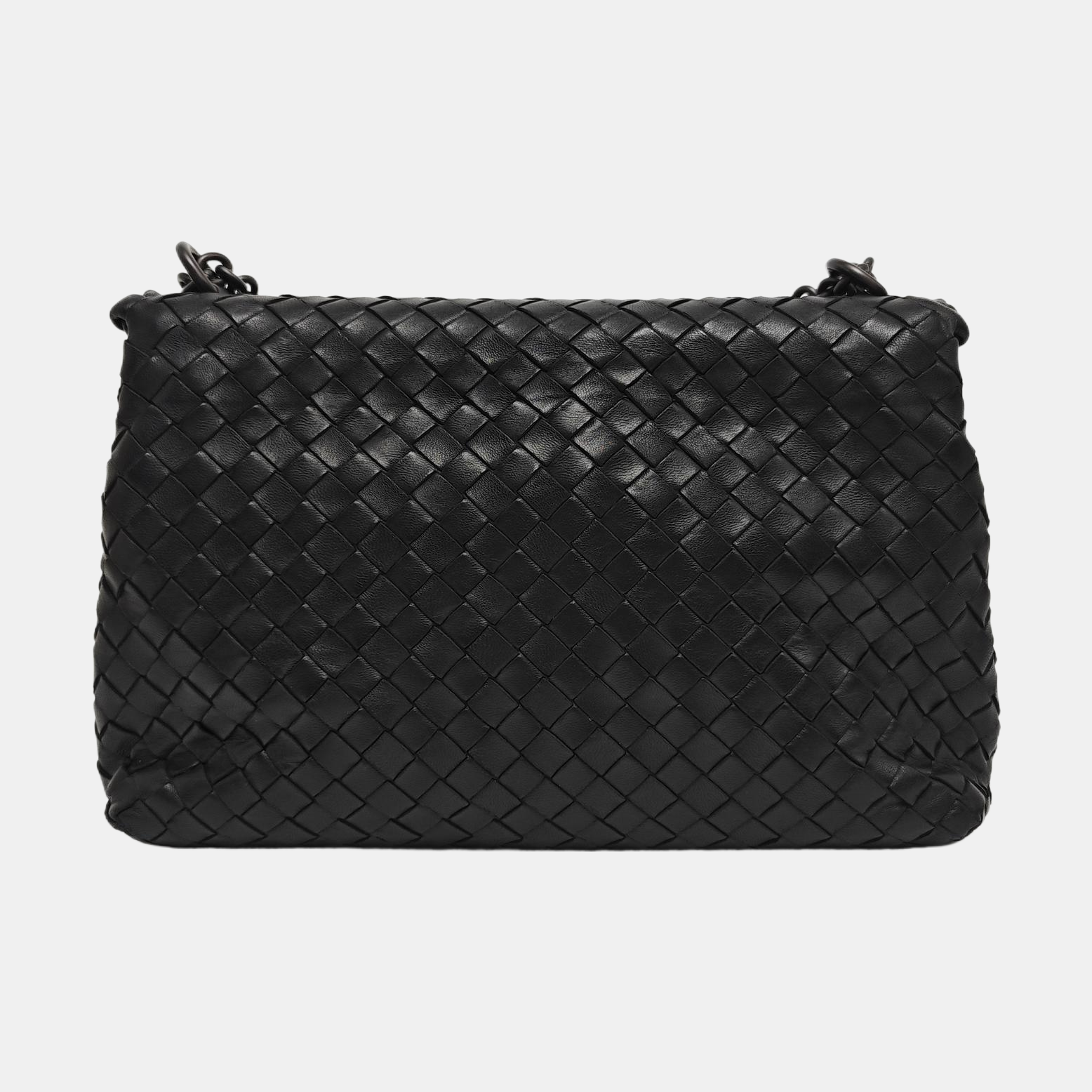 Lambskin Shoulder Bag Black