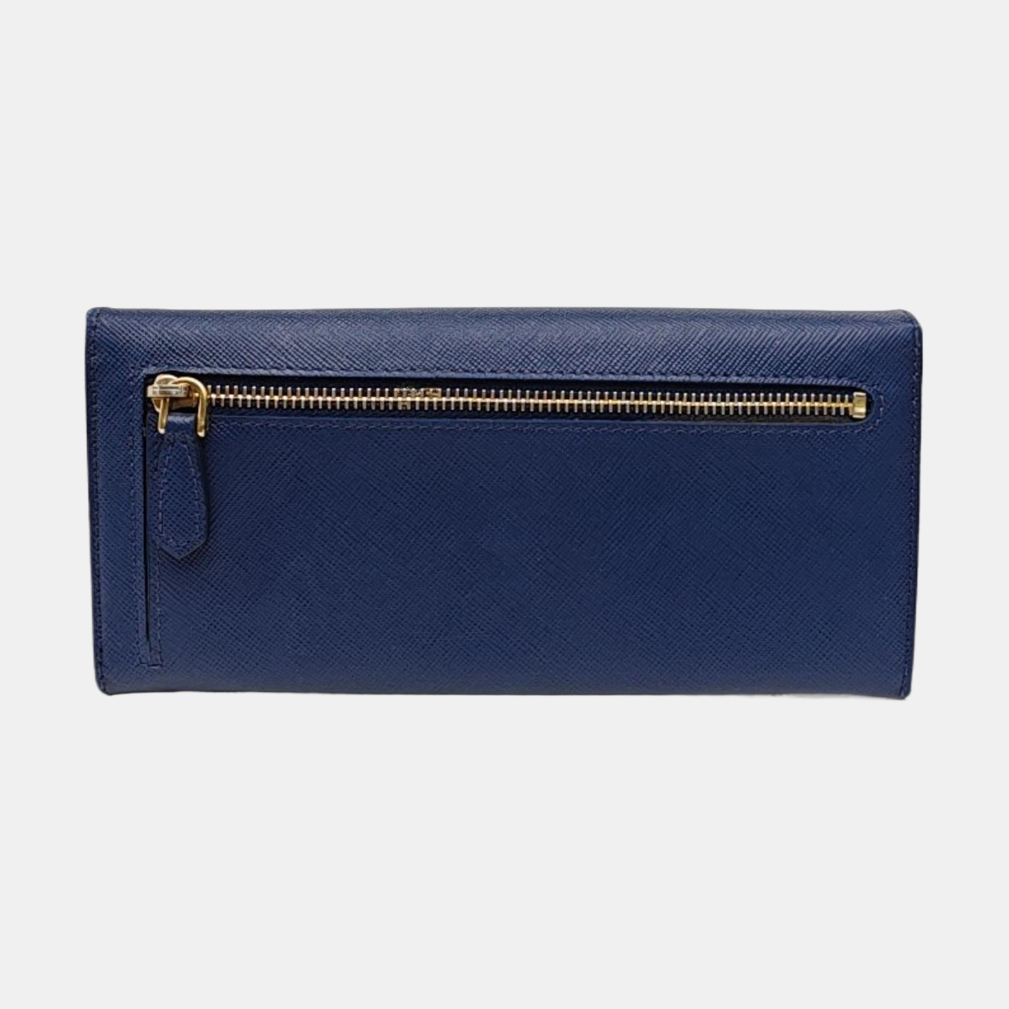 Mini Bag Saffiano Calfskin Blue Wallet
