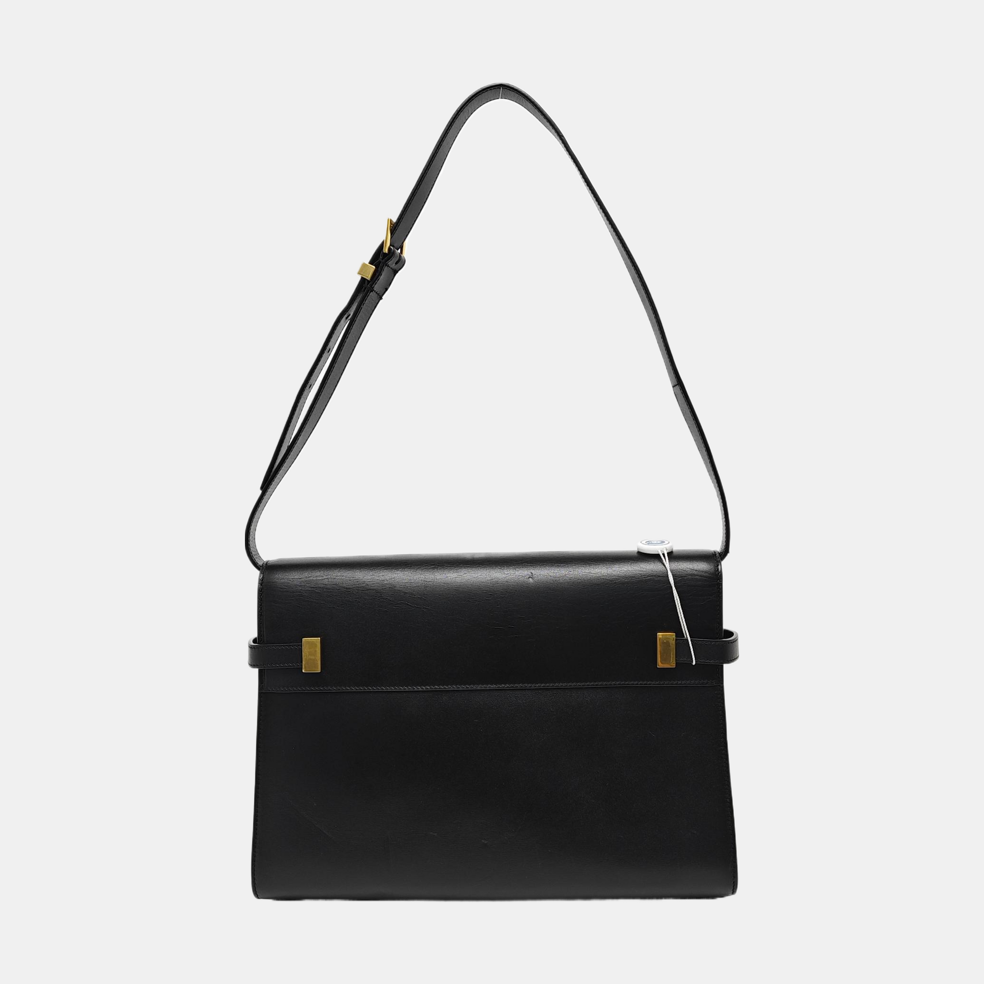 MANHATTAN Calfskin Black