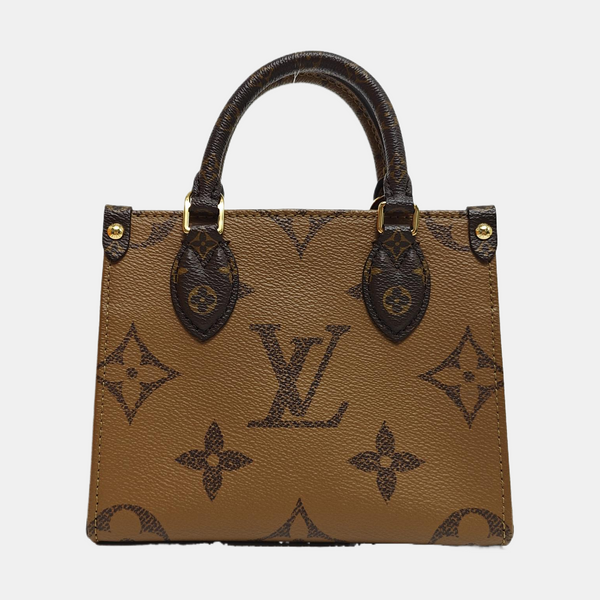 ONTHEGO BB Monogram Coated Canvas Brown