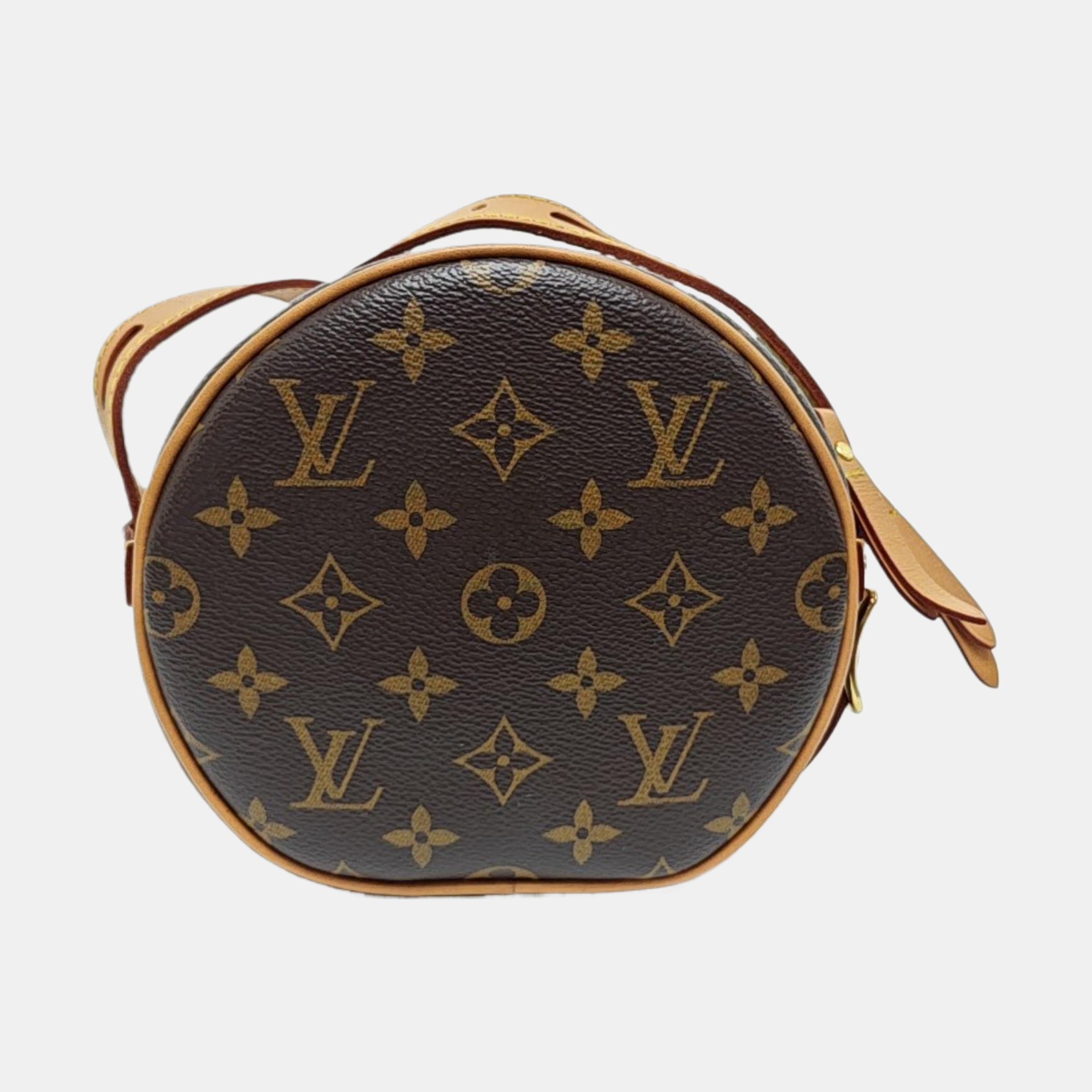 BOITE CHAPEAU PM Monogram Coated Canvas Brown