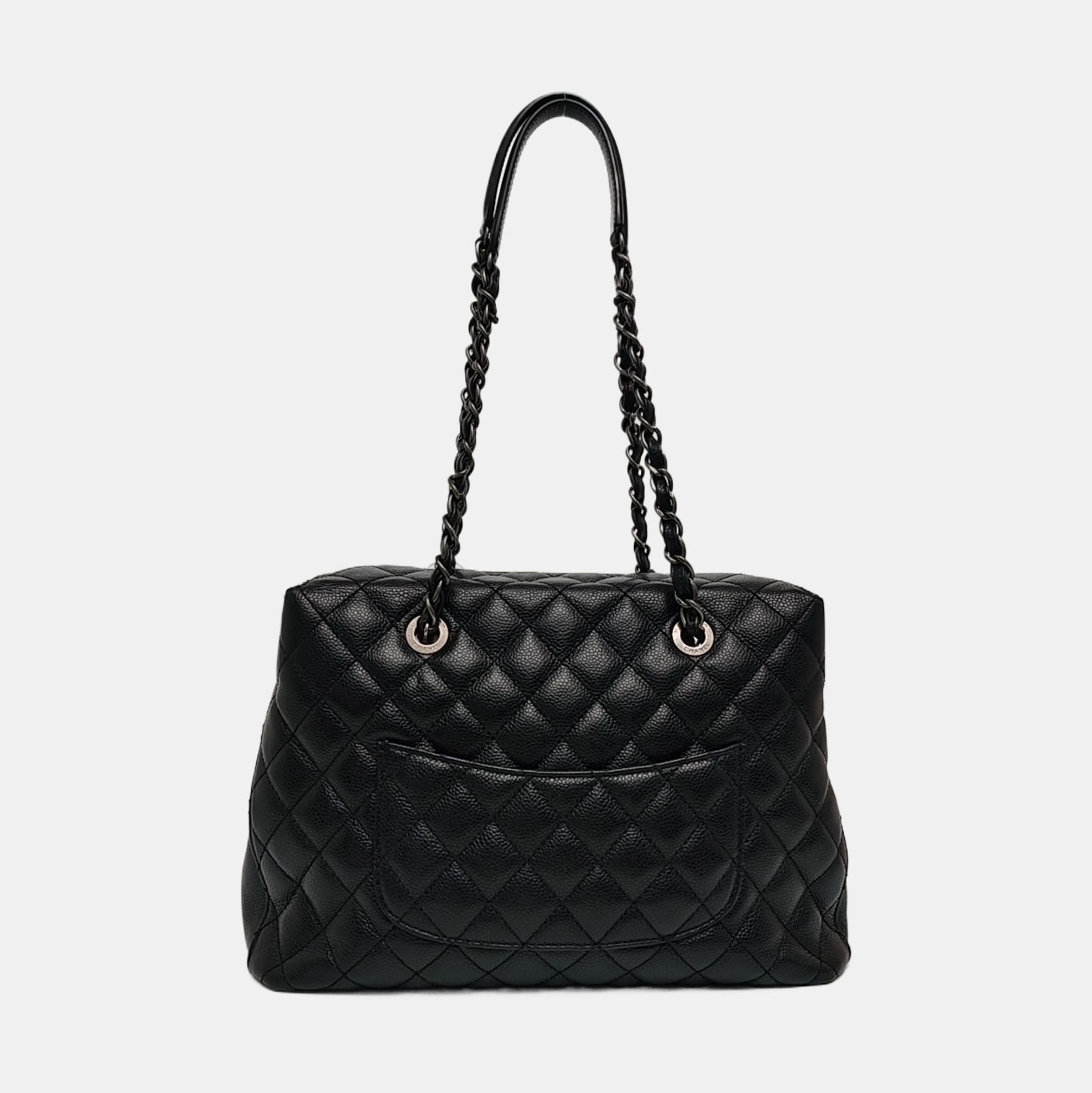 Quilted Calfskin Medium Black