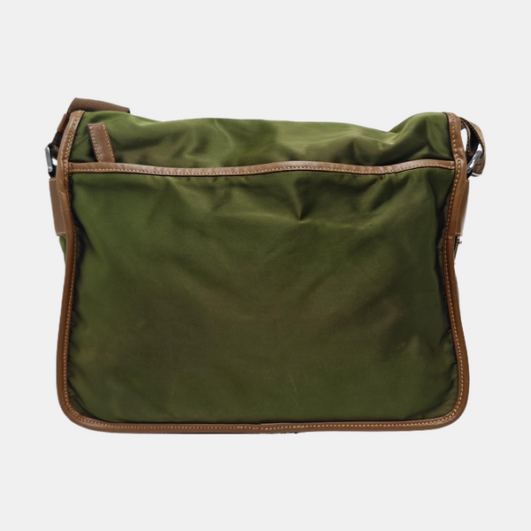 Vela Messenger Bag Nylon Green