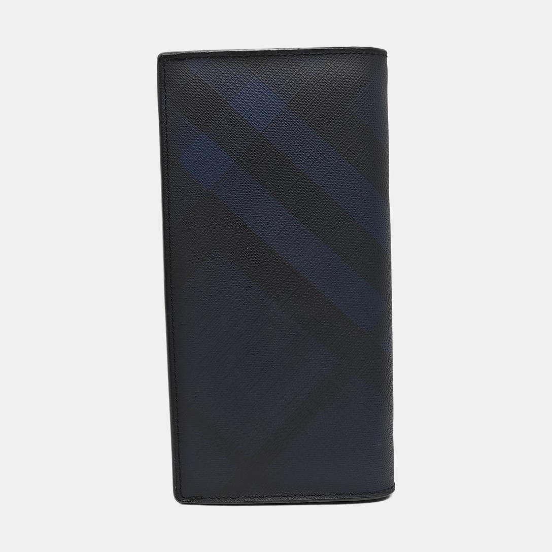 London Coated Canvas Gray Wallet