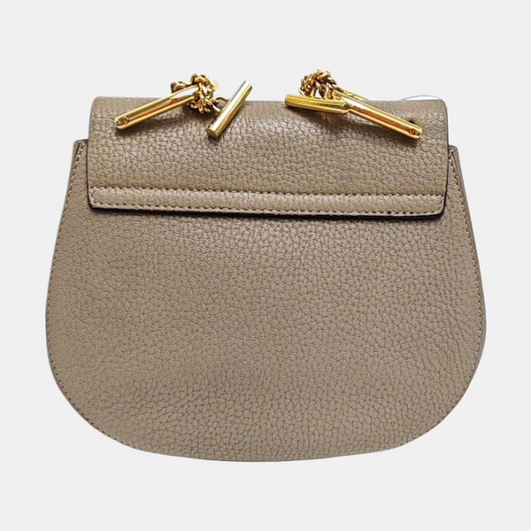 Drew Mini Calfskin Gray