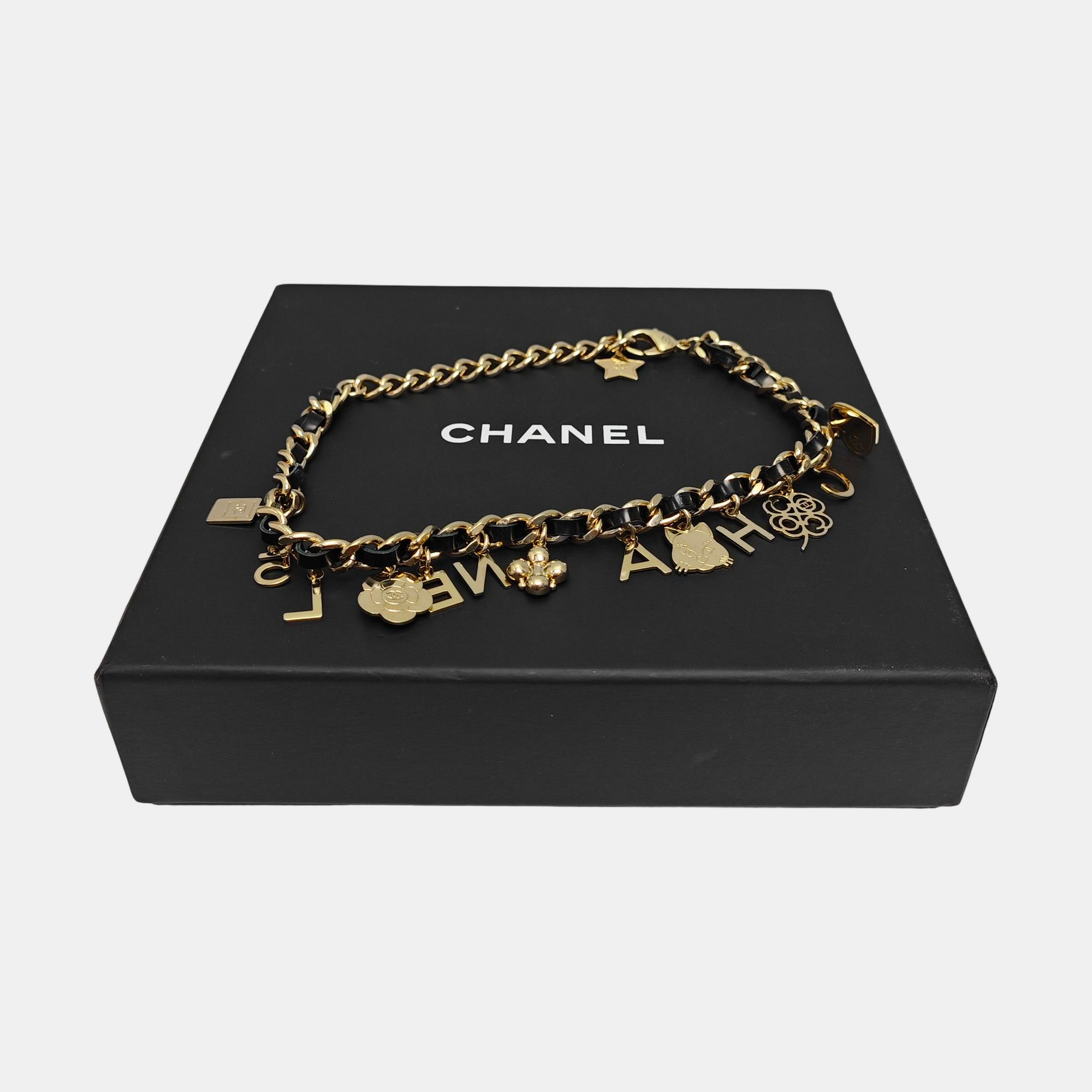 Leather Black Necklace