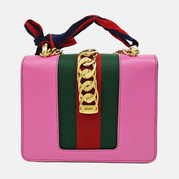 Sylvie Mini Calfskin Pink