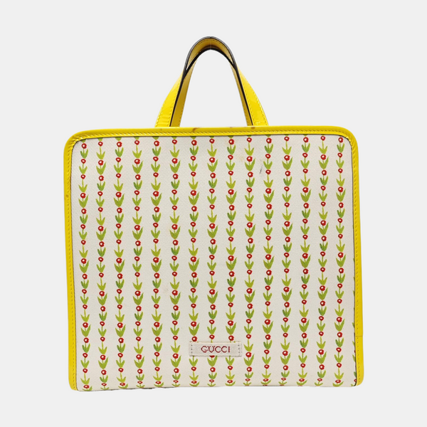 Children’s GG Bucket Canvas White