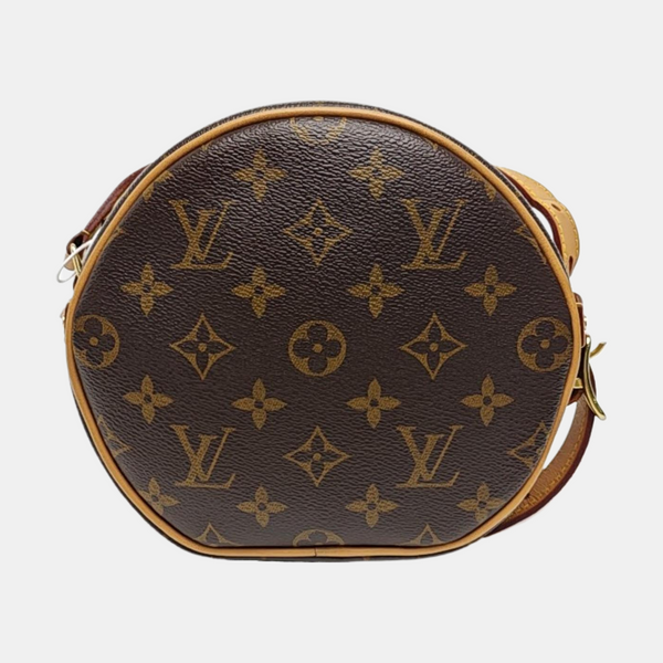 BOITE CHAPEAU PM Monogram Coated Canvas Brown