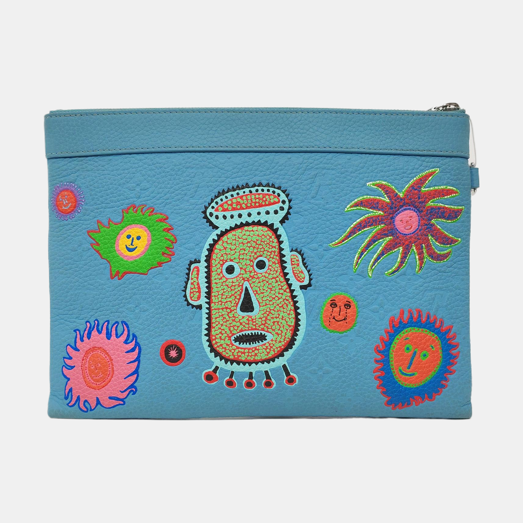 Monogram Calfskin Blue