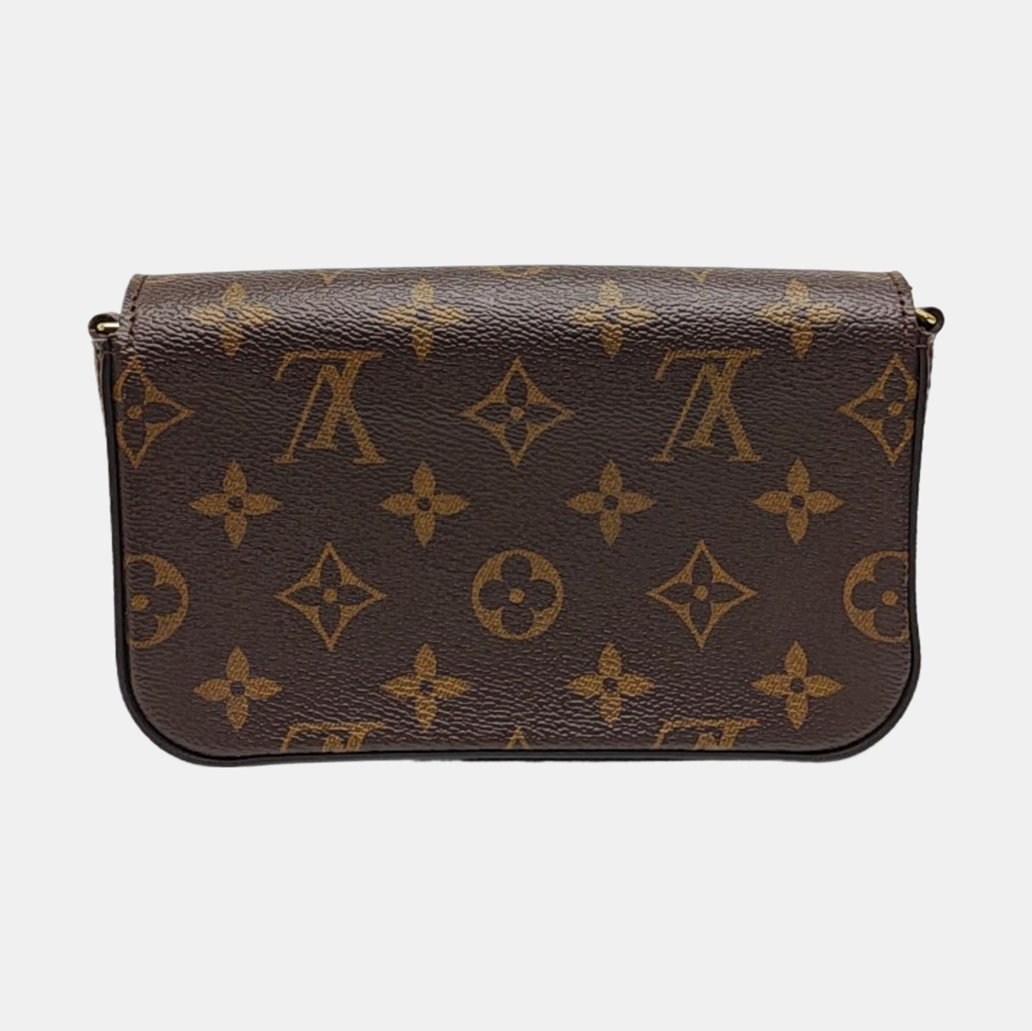 FÉLICIE Monogram Coated Canvas Brown