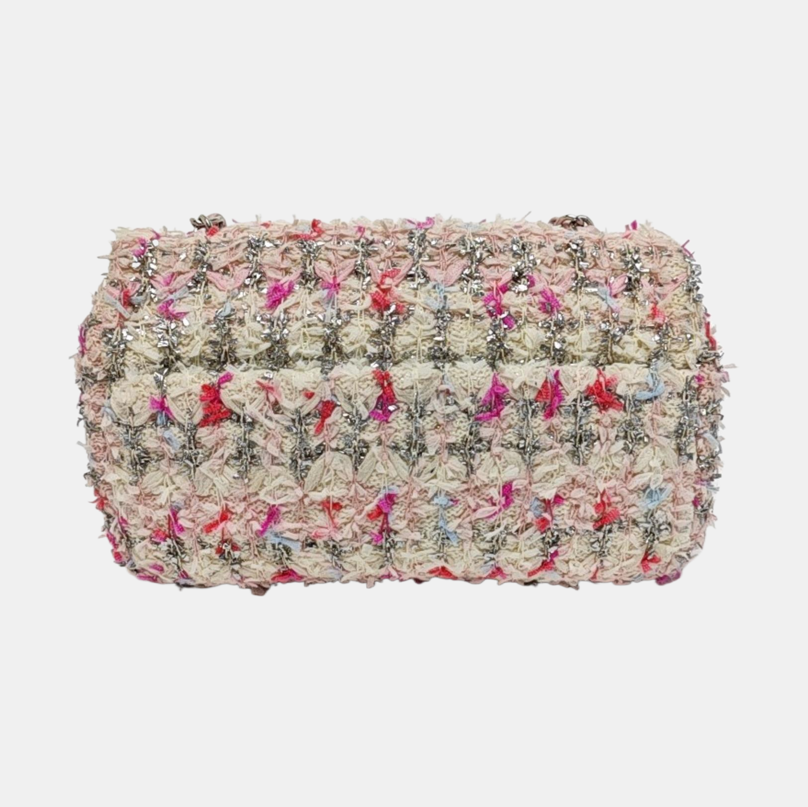 CLASSIC FLAP Mini Wool Pink
