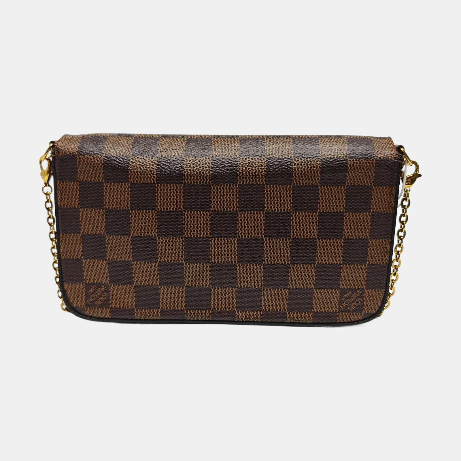 FÉLICIE Damier Ebene Coated Canvas Brown