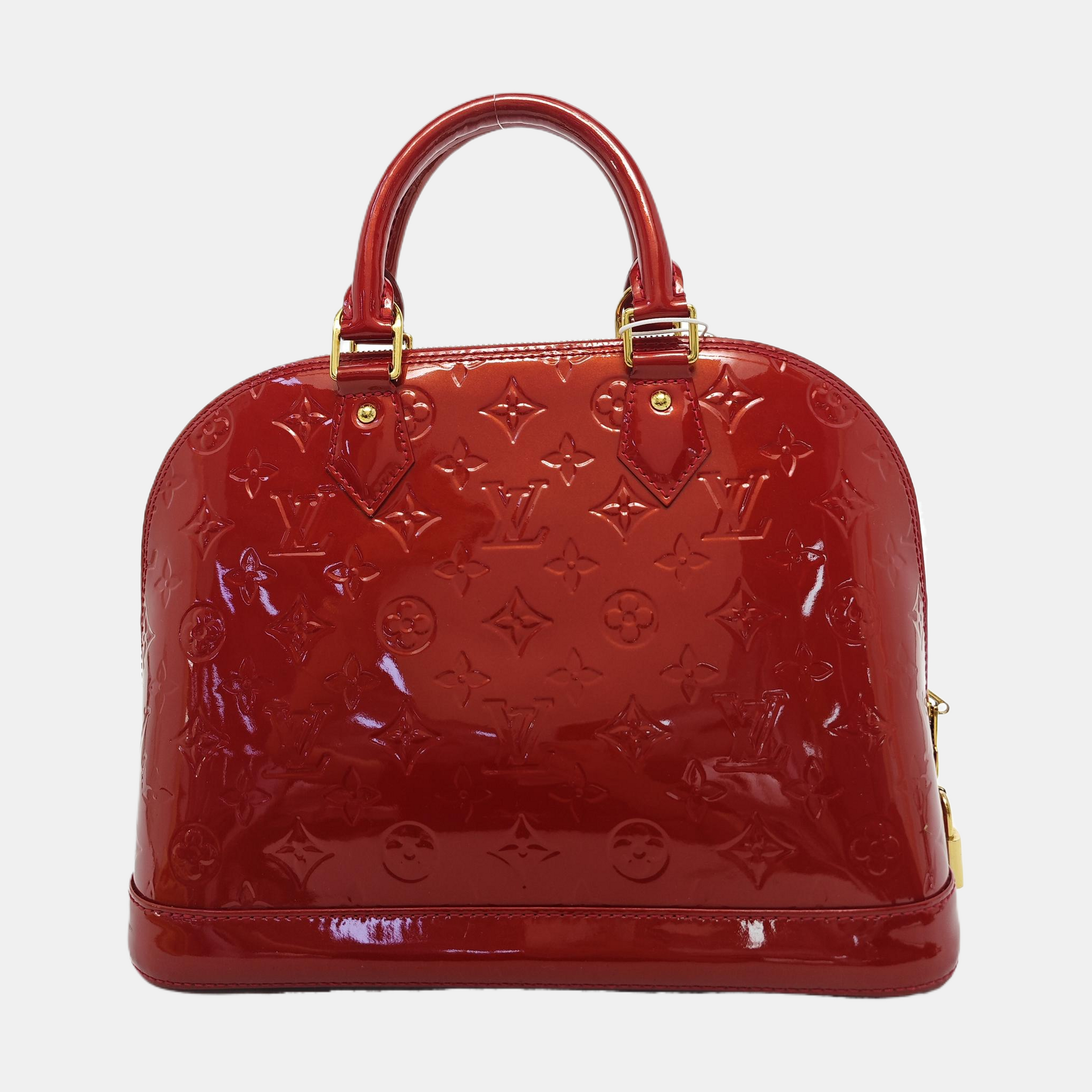 ALMA PM Patent Leather Red
