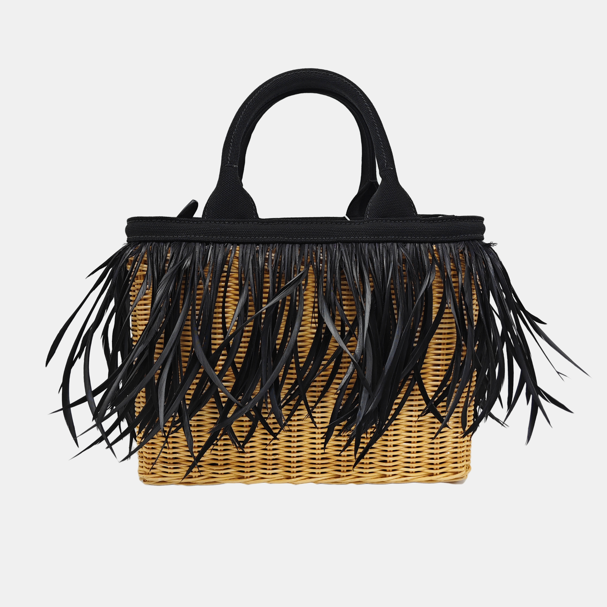 Special Material Shoulder Bag Beige