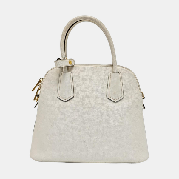 Promenade Saffiano Calfskin White