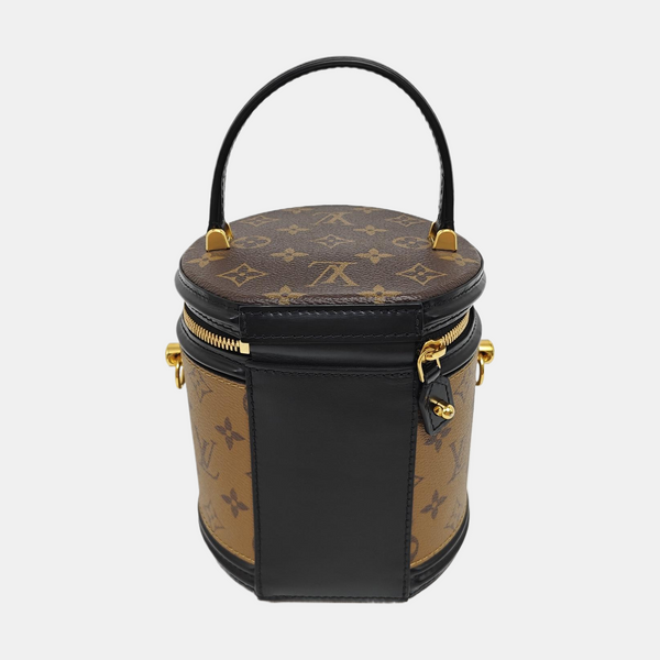 CANNES PM Monogram Coated Canvas Brown