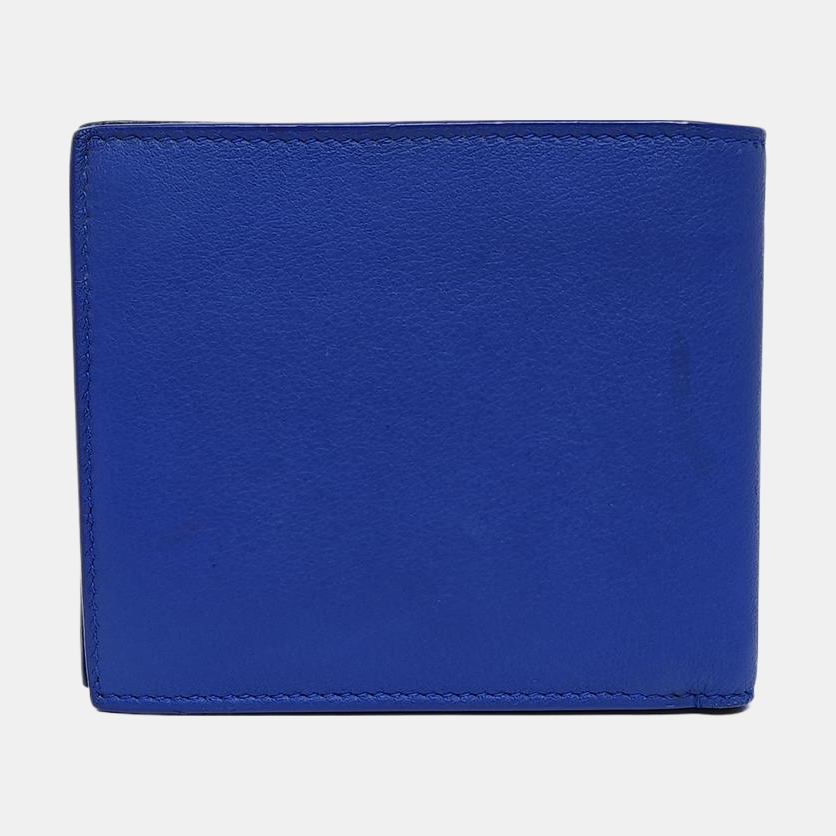 Calfskin Wallet Blue
