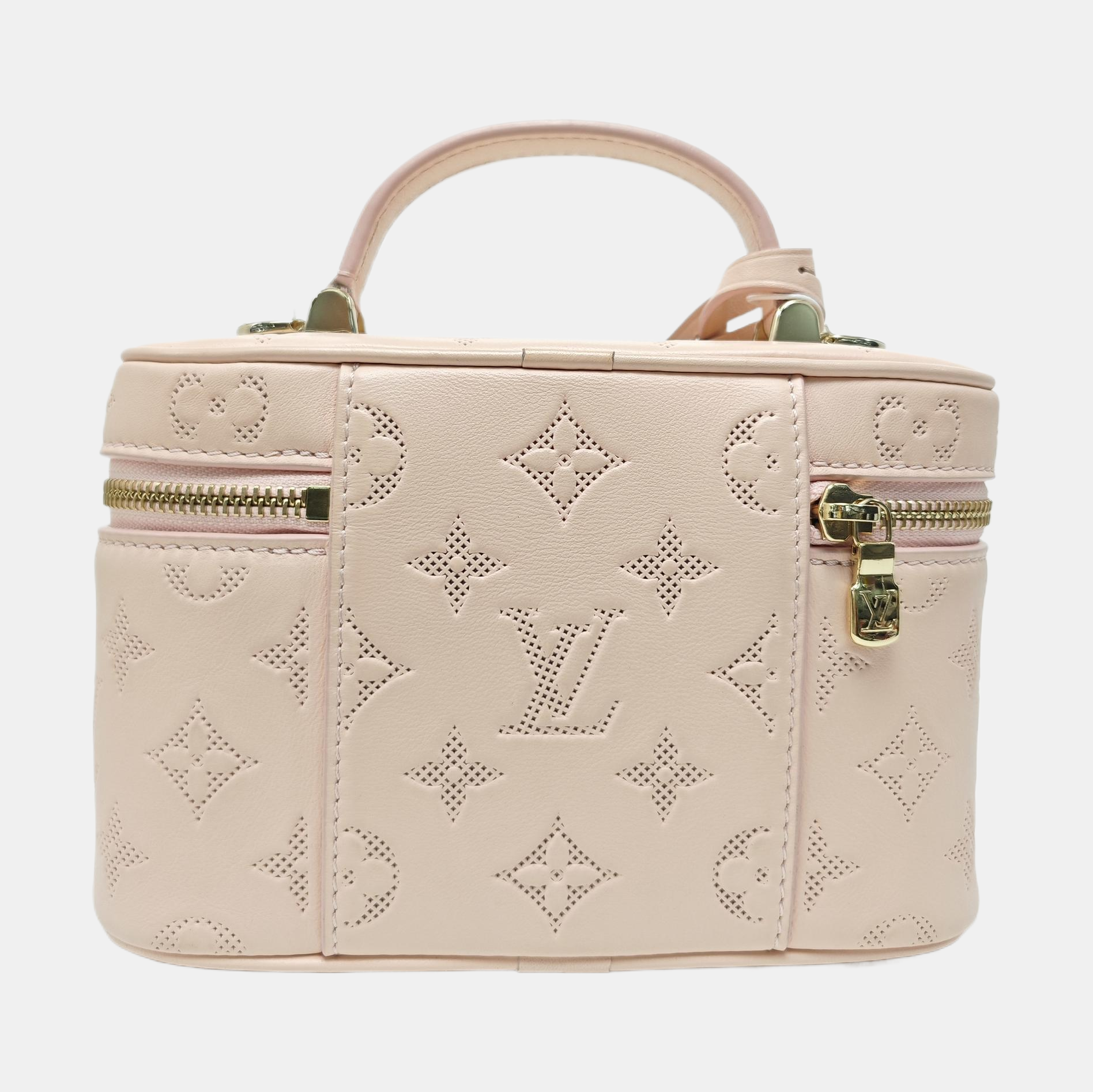 Vanity Chain Pouch PM Monogram Calfskin Pink