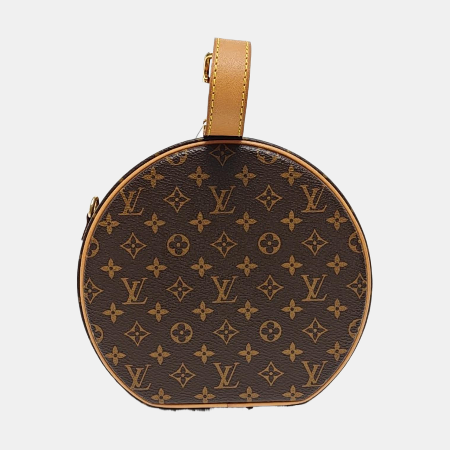 BOITE CHAPEAU PM Monogram Coated Canvas Brown