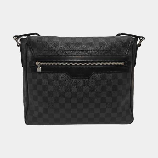 DANIEL Damier Graphite Coated Canvas Gray