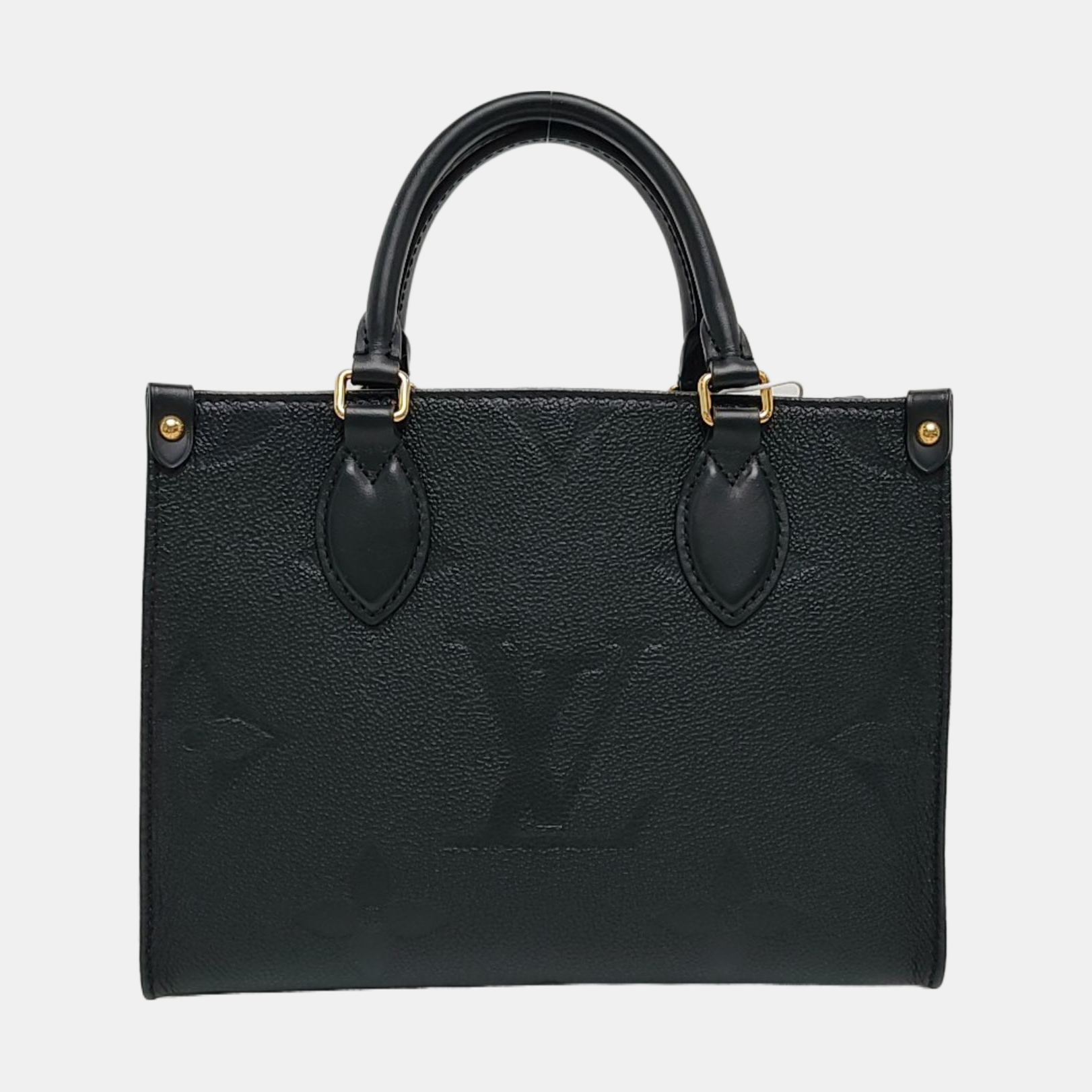 ONTHEGO PM Monogram Calfskin Black